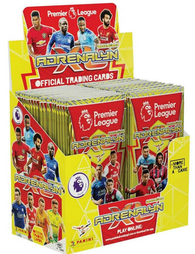 2019-20 Panini Adrenalyn Premier League Soccer Laatikko