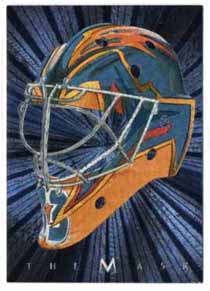2001-02 Between the Pipes MASKS #36 Milan Hnilichska (G) Thrashers