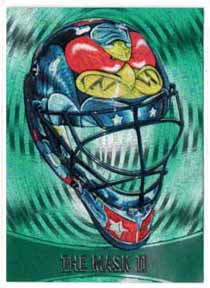 2002-03 Between the Pipes MASKS II #M9 Marc Denis (G) Blue Jackets