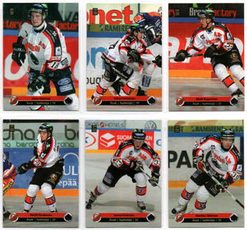 2008-09 Cardset Series 1 #163 Jesse Joensuu Ässät