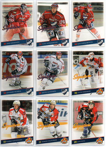 2009-10 Cardset NO SIGNATURE #NNo SIGNATURE Cards