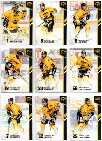 2014-15 Cardset Series 2 #285 Sami Venäläinen Saipa