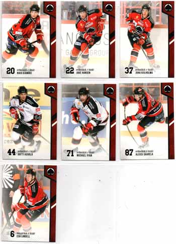 2014-15 Cardset Series 2 #333 Juha Kiilholma Ässät