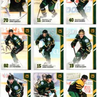 2014-15 Cardset Series 2 #205 Joonas Korpisalo (G) RC Ilves