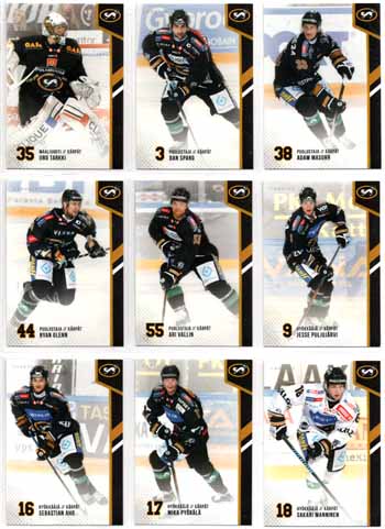 2014-15 Cardset Series 2 #247 Sebastian Aho RC Kärpät