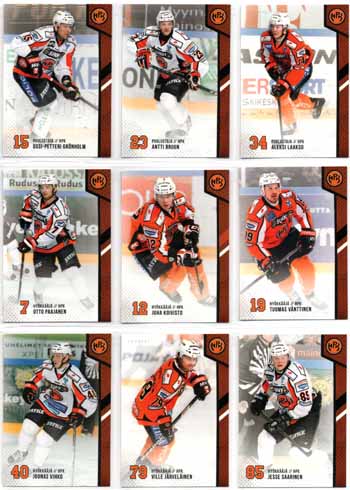 2014-15 Cardset Series 1 #34 Joonas Vihko HPK
