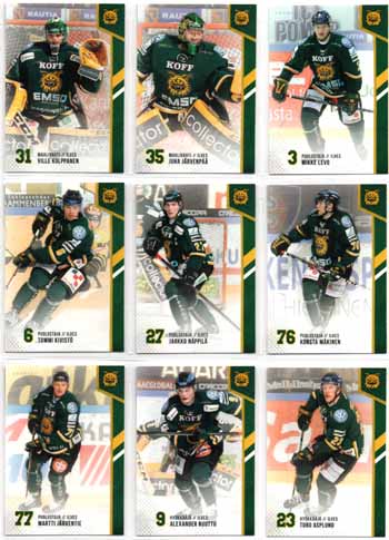 2014-15 Cardset Series 1 #39 Mikke Levo Ilves