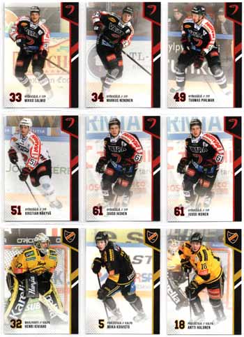 2014-15 Cardset Series 1 #60 Markus Poukkula JYP