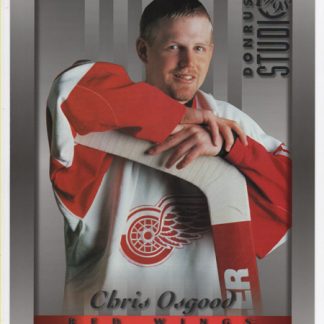1997-98 Donruss Studio Portraits 8x10 #36 Chris Osgood (G) Red Wings