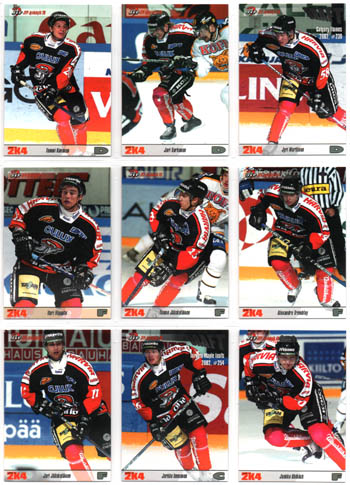 2004 Cardset 2K4 # 74 Tommi Kovanen JYP