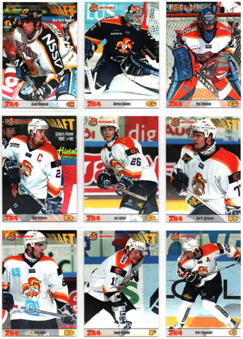 2004 Cardset 2K4 # 59 Sami Helenius Jokerit