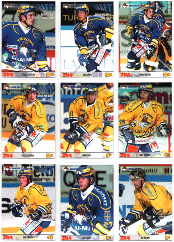 2004 Cardset 2K4 # 102 Toni Porkka Lukko