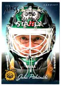 2009-10 Cardset MASKS #4of9 Juha Pitkämäki (G) Ilves