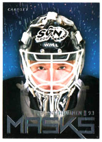 2014-15 Cardset MASKS #4of9 Jani Nieminen (G) Blues