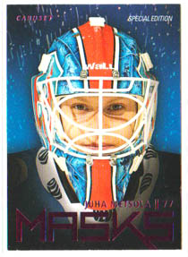 2014-15 Cardset MASKS /999 #7of9 Juha Metsola (G) Tappara