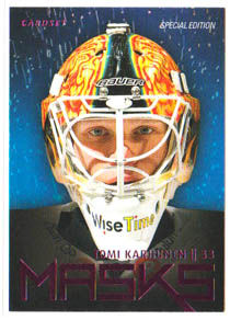 2014-15 Cardset MASKS /999 #6of9 Tomi Karhunen (G) Kärpät