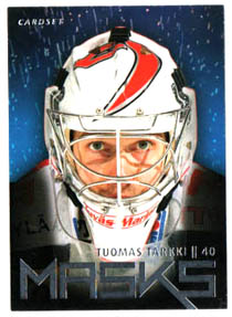 2014-15 Cardset MASKS #9of9 Tuomas Tarkki (G) JYP