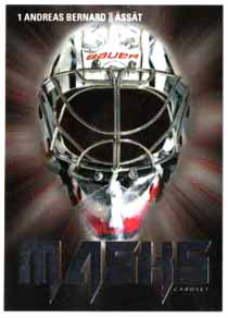 2017-18 Cardset MASKS #9of9 Andreas Bertrand (G) Ässät