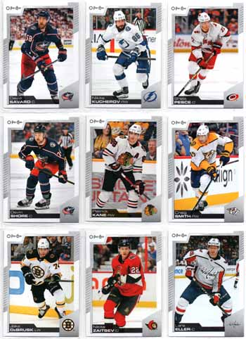 2020-21 O-Pee-Chee Hockey #252 Devin Shore Blue Jackets