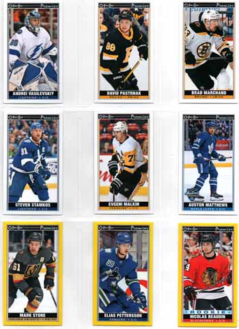 2020-21 O-Pee-Chee Hockey PREMIER TALLBOYS #P-26 Evgeni Malkin Penguins