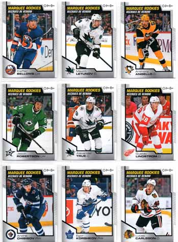 2020-21 O-Pee-Chee Hockey MARQUEE ROOKIES #520 Lucas Carlsson RC Blackhawks