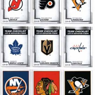 2020-21 O-Pee-Chee Hockey TEAM CHECKLIST #580 Washington Capitals