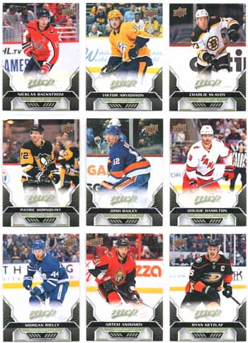 2020-21 Upper Deck MVP Hockey #30 Charlie McAvoy Bruins