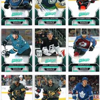 2020-21 Upper Deck MVP Hockey ROOKIE #221 Michael DiPietro (G) RC Canucks