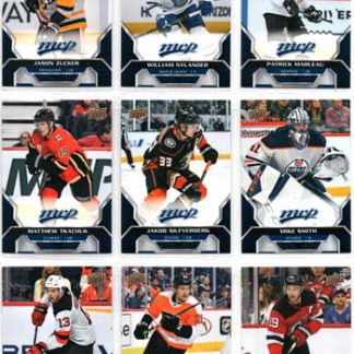 2020-21 UD MVP Hockey BLUE PARALLEL #131 Travis Zajac Devils