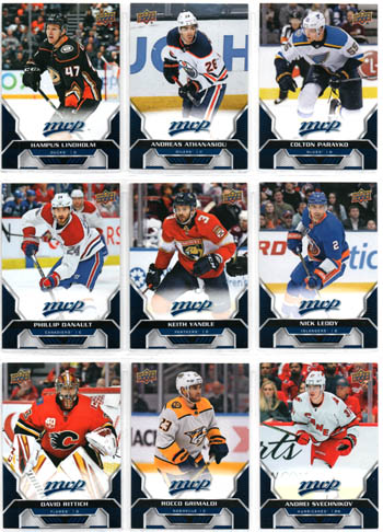 2020-21 UD MVP Hockey BLUE PARALLEL #165 Keith Yandle Panthers