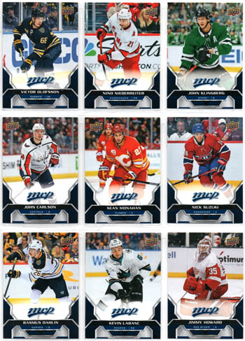 2020-21 UD MVP Hockey BLUE PARALLEL #188 Jim Howard (G) Red Wings