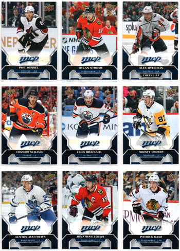 2020-21 UD MVP Hockey BLUE PARALLEL #206 Patrick Kane Blackhawks