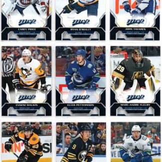 2020-21 UD MVP Hockey BLUE PARALLEL #215 Quinn Hughes Canucks