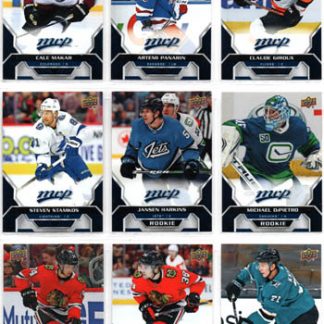 2020-21 UD MVP Hockey BLUE PARALLEL #224 Nikolai Knyzhov RC Sharks