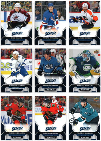 2020-21 UD MVP Hockey BLUE PARALLEL #224 Nikolai Knyzhov RC Sharks