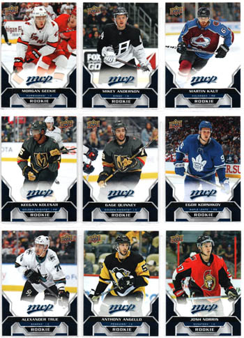 2020-21 UD MVP Hockey BLUE PARALLEL #234 Josh Norris RC Senators