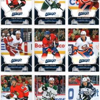 2020-21 UD MVP Hockey BLUE PARALLEL #16 Colin White Senators