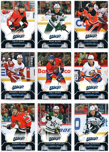 2020-21 UD MVP Hockey BLUE PARALLEL #20 Anthony Mantha Red Wings