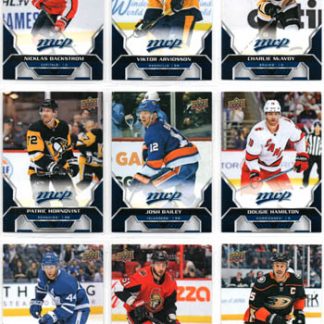 2020-21 UD MVP Hockey BLUE PARALLEL #28 Nicklas Backstrom Capitals