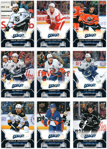 2020-21 UD MVP Hockey BLUE PARALLEL #38 Danny DeKeyser Red Wings
