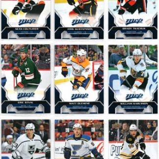 2020-21 UD MVP Hockey BLUE PARALLEL #55 David Pastrnak Bruins