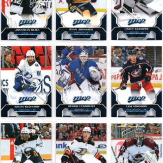 2020-21 UD MVP Hockey BLUE PARALLEL #66 Jonathan Quick (G) Kings