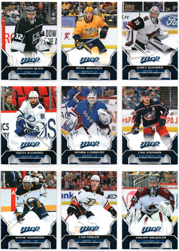 2020-21 UD MVP Hockey BLUE PARALLEL #68 Darcy Kuemper (G) Coyotes