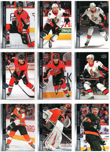 2020-21 Upper Deck Hockey #129 Bobby Ryan Senators