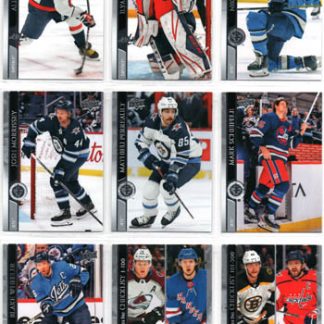 2020-21 Upper Deck Hockey #200 David Pastrnak/Alex Ovechkin CL