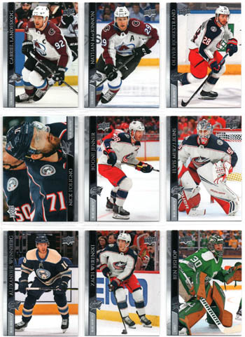 2020-21 Upper Deck Hockey #56 Alexander Wennberg Blue Jackets