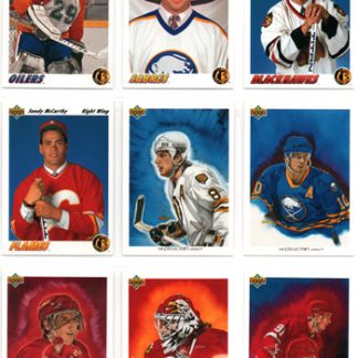 1991-92 Upper Deck Hockey #74 Andrew Verner RC (G) Oilers