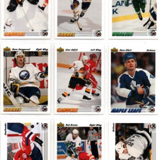 1991-92 Upper Deck Hockey #191 Kirk McLean (G) Canucks