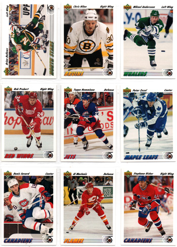 1991-92 Upper Deck Hockey #241 Peter Zezel Maple Leafs - Image 2