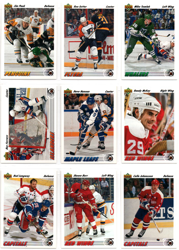 1991-92 Upper Deck Hockey #316 Calle Johansson Capitals
